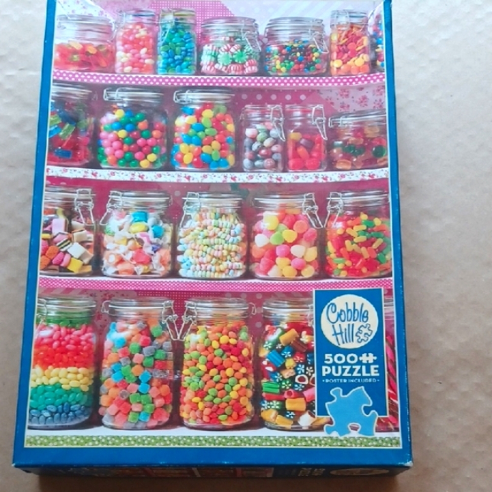🧩Candy Shelf 500 Piece Puzzle